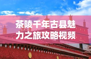 茶陵千年古县魅力之旅攻略视频探索，必看的旅游攻略！