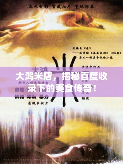 大鸿米店，揭秘百度收录下的美食传奇！