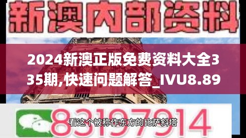2024新澳正版免费资料大全335期,快速问题解答_IVU8.898传达版