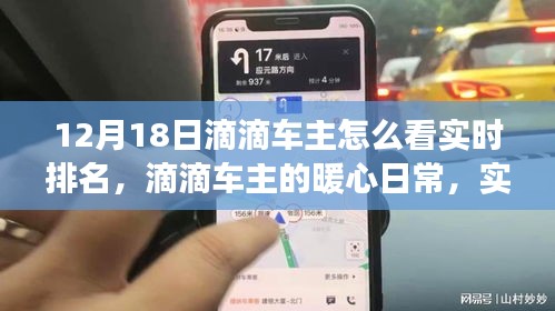 滴滴车主的暖心日常，实时排名背后的友情纽带与故事探索（12月18日指南）