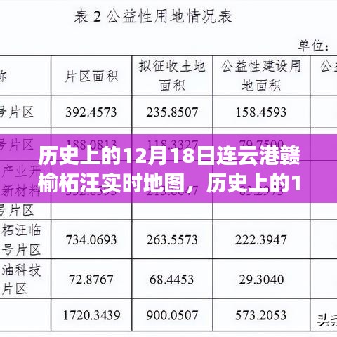 探寻时空变迁的足迹，历史上的连云港赣榆柘汪实时地图回顾（12月18日）