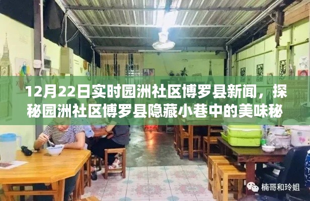 探秘博罗县园洲社区隐藏小巷的美味秘境，特色小店非凡故事揭晓
