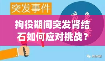 拘役期间突发肾结石如何应对挑战？有效策略解析