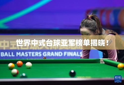 世界中式台球亚军榜单揭晓！