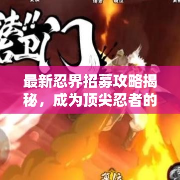 最新忍界招募攻略揭秘，成为顶尖忍者的不二秘诀