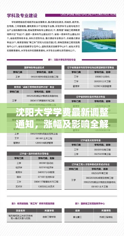 沈阳大学学费最新调整通知，涨幅及影响全解析