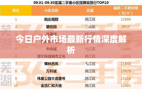 今日户外市场最新行情深度解析