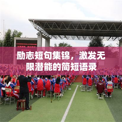 励志短句集锦，激发无限潜能的简短语录