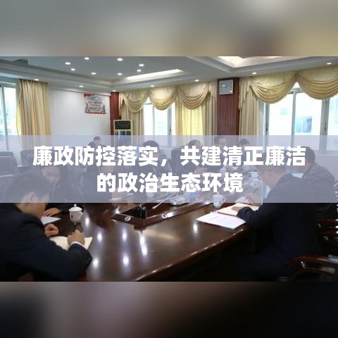 廉政防控落实，共建清正廉洁的政治生态环境