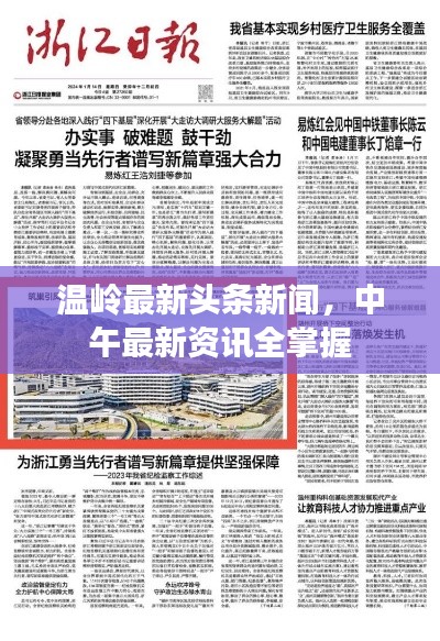 温岭最新头条新闻，中午最新资讯全掌握