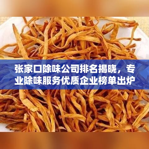 张家口除味公司排名揭晓，专业除味服务优质企业榜单出炉！
