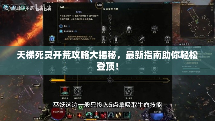 天梯死灵开荒攻略大揭秘，最新指南助你轻松登顶！