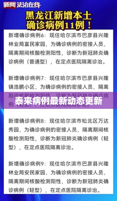 泰来病例最新动态更新