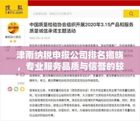 津南纳税申报公司排名揭晓，专业服务品质与信誉的较量