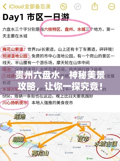 贵州六盘水，神秘美景攻略，让你一探究竟！