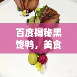 百度揭秘黑馋鸭，美食背后的故事探秘