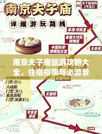 南京夫子庙旅游攻略大全，住宿指南与必游景点推荐